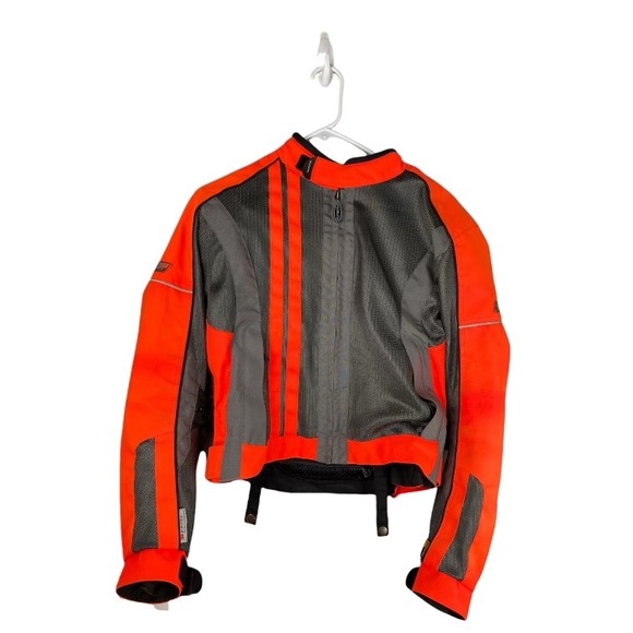Olympia Other - Olympia Moto Sports Motorcycle Protective Padded Jacket M Medium Orange.